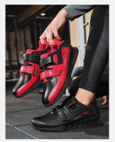 Zapatos De Levantamiento De Pesas Para Hombres Antideslizantes De Alta Calidad Deportivas Para Entrenamiento Y Squat Deadlift Material Superior Microfibra Y Mesh - details 2