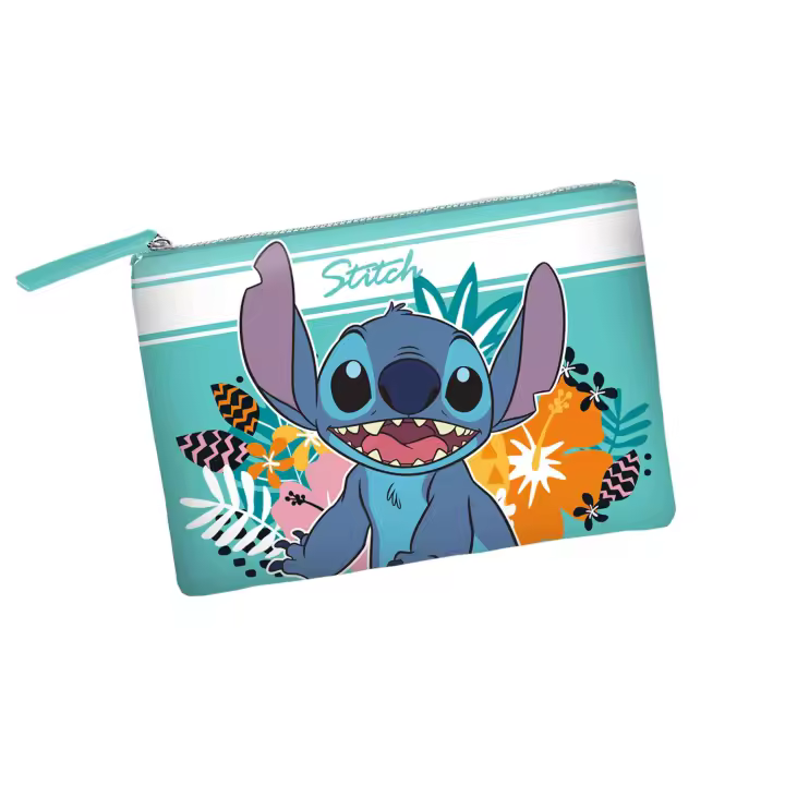 Neceser Tropic Stitch Disney 22,5×30,5x2cm. KARACTERMANIA - 1