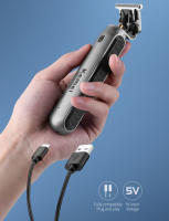 KEMEI KM-1757 Afeitadora Eléctrica Profesional Para Hombres Recortadora De Pelo Y Barba Sin Cable Corte Rápido Carga Universal 100-240V - details 10