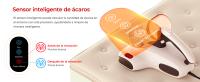 JIGOO S100 Aspirador de ácaros, Aspiradora Antiacaros para colchones con Sensor de ácaros, Pantalla LED, vibración, luz UV, ultrasonido, Elimina 99.9%, Especial Alergias, para Colchones y Sofás - details 0