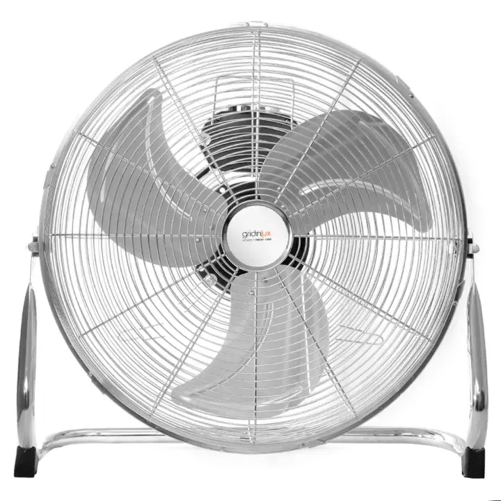 Homely Fresh 1000 Ventilador Suelo Aire Metálico Viento Inclinable 100w Gridinlux - 1