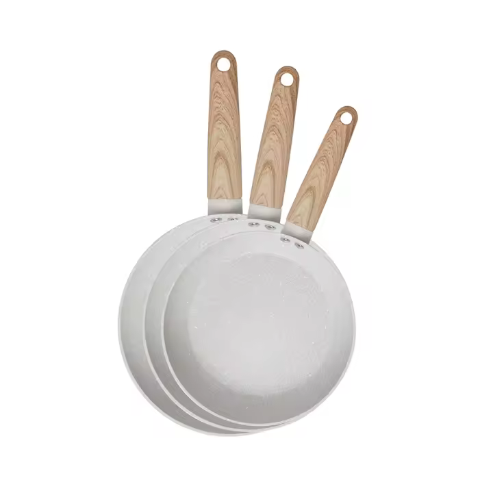 SET 3 SARTENES ALU FORJADO, Ø 18 - 22 - 26cm SAN IGNACIO - 1