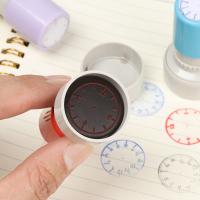 1PC Estampado De Reloj Para Niños Herramientas De Aprendizaje En Reloj Estilo Multicolor Suministros Escolares Para Estudiantes - details 5