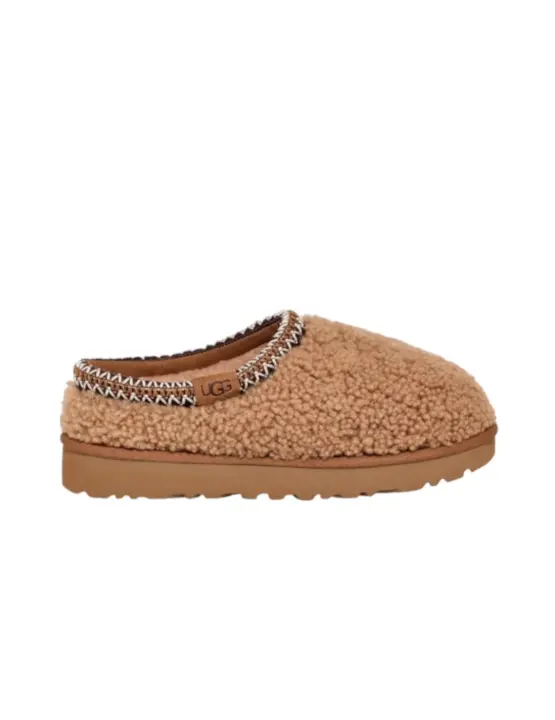 Zuecos Ugg Tasman Maxi Curly Mujer Marrón - 1