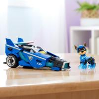 SPIN MASTER - PATRULLA CANINA - FIGURA CHASE Y COCHE DE JUGUETE CON LUCES Y SONIDOS DE LA SUPERPELíCULA - 6067507 - Patrulla Canina Juguetes - Juguetes Niños 3 Años + - Regalo Niño 3 Años + - details 2