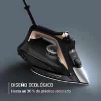 Plancha de vapor Eco Intelligence de Rowenta, tecnología Eco Intelligence, diseño ecorresponsable, potente distribución del vapor, punta de alta precisión, segura y fácil de usar, DW6341D1 - details 2