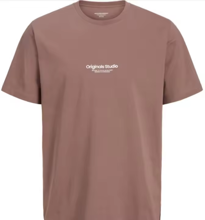 Camiseta JACK & JONES JORVESTERBRO TEE SS 12240121 MARRON Marron - 1