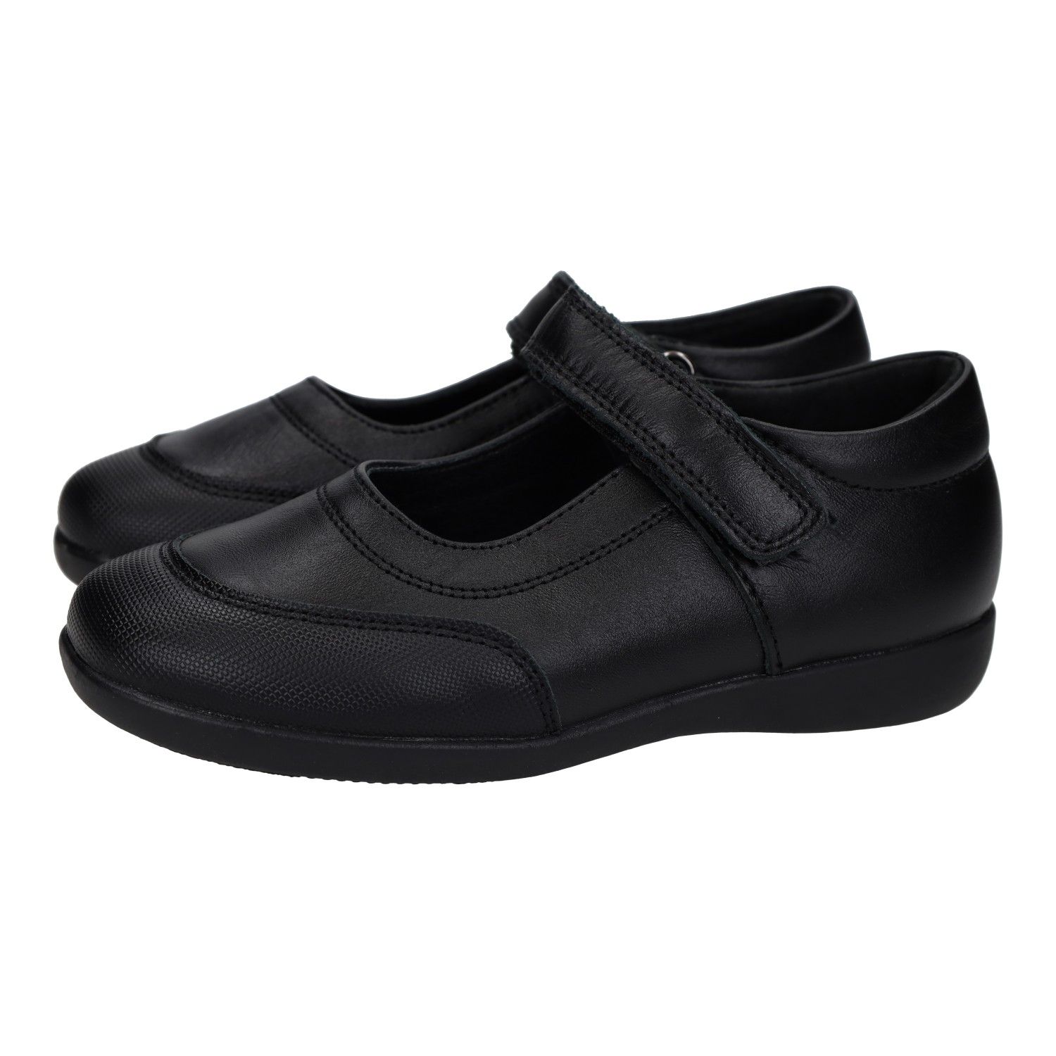 Zapato Colegial marca BONINO para niña en color negro. ZAPATOS COLEGIALES