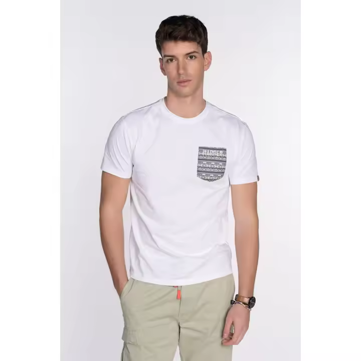 Harper & Neyer camiseta hombre manga corta con estilo actual. Ideal para un look fresco, cómodo y con clase M107 - 1