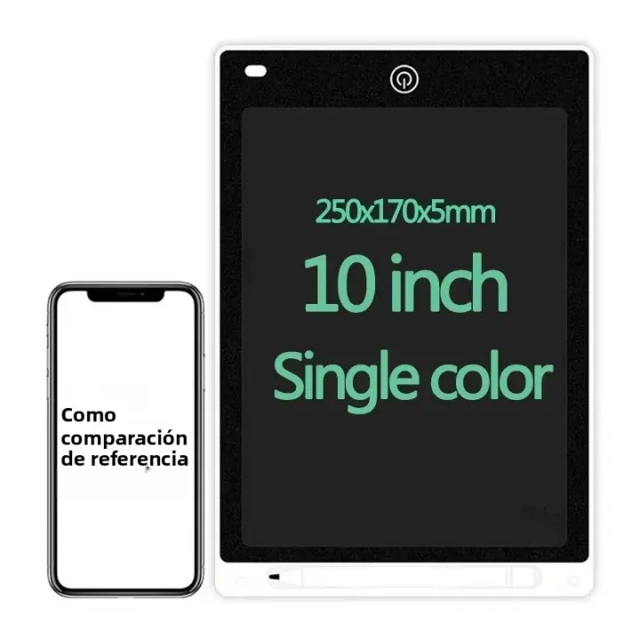 Tablet De Escritura LCD Para Niños Tablero De Dibujo Mágico Tamaño 10/12 Pulgadas Libreta De Bocetos Juguete Regalo Para Niños - 1