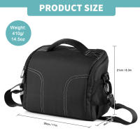Bolso De Hombro Para Cámara Impermeable Y Antigolpes Con Funda Para DSLR/SLR/Mirrorless Estilo Manillar Tipo De Bolsa De Cámara - details 1