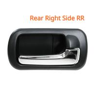Manija De Puerta Interior Del Coche Negra Cromada Izquierda Y Derecha Para Honda Civic Sedán 2001-2005 Accesorios De Coche - details 4