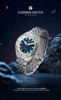 Reloj Mecánico Automático CADISEN Para Hombre Con Dial De Meteorito Resistente Al Agua Acero Inoxidable 316L Estilo Casual - details 0