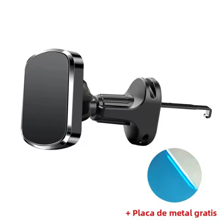Soporte De Teléfono Móvil Para Coche Con Ventilador 2023 Mejorado 6X N42 Fuertes Imanes Montaje Universal 360 Grados Giratorio - 1