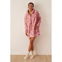 Bata Con Cremallera Tejido Borreguito Estampado Osos De La Marca Promise 18374 - details 0