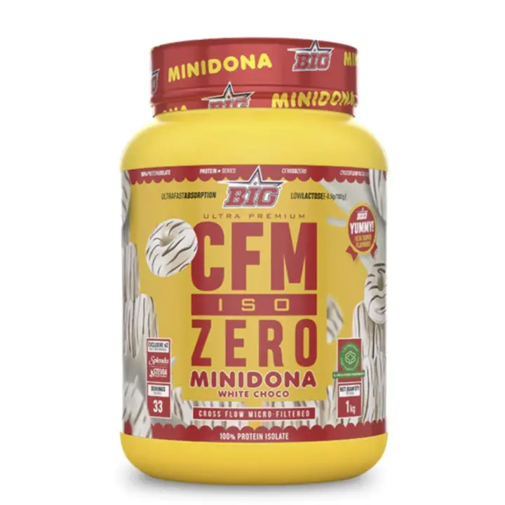 Big CFM ISO ZERO Minidona 1kg  proteina isolada - 1