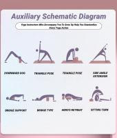 Bloques De Yoga Eje Fóam Para Ejercicio De Pilates Almohadilla De Entrenamiento Fitness Estiramiento Modelado De Cuerpo Cubos De Construcción - details 7