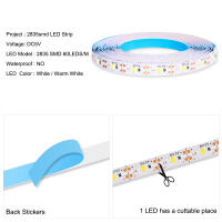 Tira De LED DC 5V Con Sensor De Movimiento 2835 Controlador Auto ON/OFF IP30 No Impermeable Flexible 5M Luz Nocturna Para Cama Lámpara De Noche - details 2