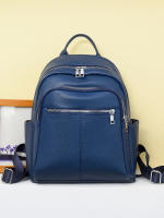 Mochila de viaje urbana sencilla de PU para mujer - details 14