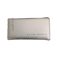 ARISE SHOP-Almohada Viscoelástica Carbono Active con ventilación 3D,con Funda de Hilo de Plata y Tejido 3D Transpirable, cara verano e invierno, mejora de transpiración, perfecta para mejorar el des - details 3