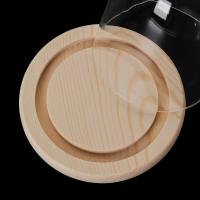 Estuche De Exhibición De Vidrio Con Base De Madera Jarrón De Terrario Cubierta Acrílica Para Flores Inmortalizadas - details 7