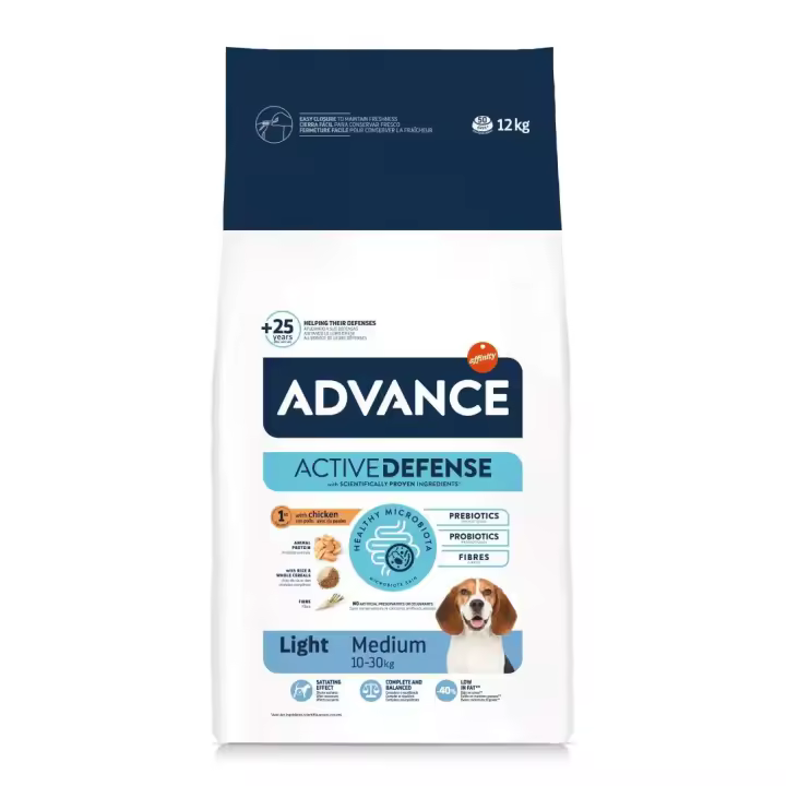 Advance Adult Medium Light - Comida para Perro Adulto Mediano - 1