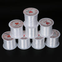 Hilo De Nylon Para Joyería DIY No Estirable Translúcido Variedad De Tamaños Para Perlas Y Cordones De Hilo De Línea De Pesca - details 3