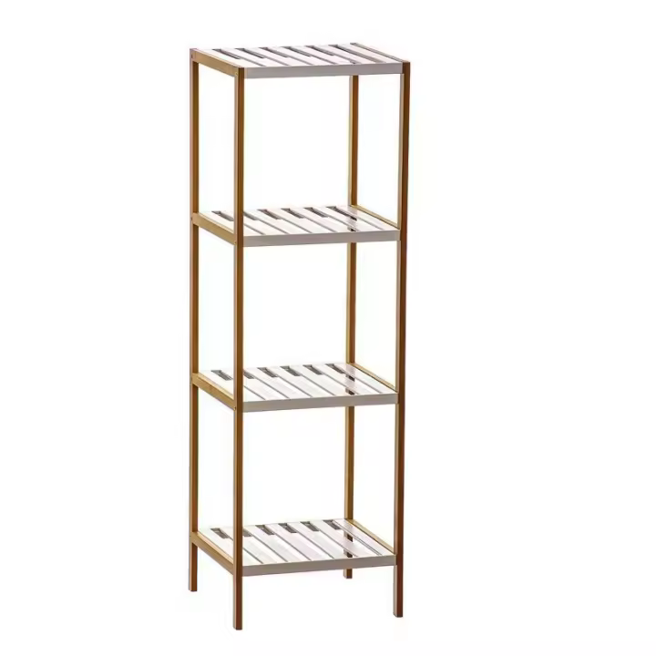 Estantería de Bambú Natural | 3 Niveles & 4 Niveles Disponibles | Diseño Nórdico Japonés Minimalista | Mueble Organizador Multiusos | Estante de Almacenamiento, Librero, Estante de Exhibición, Zapatero, Estante de Cocina y Baño - 1