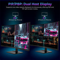 Titan Army Monitor Gaming Curvo 32 Pulgadas C32C1S, 260Hz, QHD 2K 2560 * 1440, 1ms GTG, 124% sRGB, 1500R VA Sin Marco, G-Sync & FreeSync, HDR 400, VESA, HDMI 2.1, DP 1.4, Windows Mac PC, For FPS MOBA RPG RTS Gaming, Office - details 9