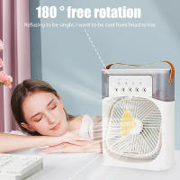 Ventilador Portátil Humidificador USB Con Sprayer De Niebla De 5 Agujeros Enfriador De Escritorio Pequeño Para Horno Oficina - details 1