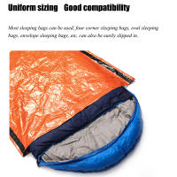 Bolsa De Dormir De Emergencia Portátil Y Reutilizable Caliente Y Segura Para Supervivencia Impermeable Y Aislada Con Capacidad Para Adultos De Altura Estándar - details 2