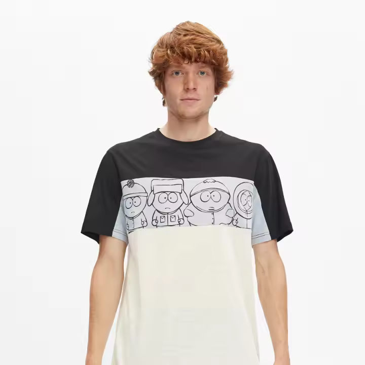 CAMISETA Manga Corta HYDROPONIC SOUTH PARK SLOT BLACK / BLUE / CREAM 22022-01 - 1
