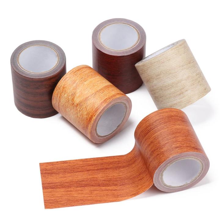 Cinta Adhesiva De Reparación De Madera Realista 5M/Roll Para Decoración De Hogar Renovación De Muebles Y Piso Estilo De Encaje