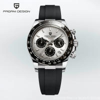 Reloj De Cuarzo PAGANI DESIGN Para Hombre Reloj De Pulsera Deportivo De Lujo Automático Con Fecha Impermeable Y Cronógrafo Dorado - details 20