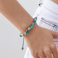 Pulsera De Vidrio Colorido Para Hombres Y Mujeres 10mm Pulsera De Bolas Redondas Accesorios De Joyería Regalo Nueva Colección - details 10
