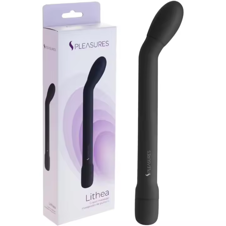 S Pleasures Lithea Masajeador Suelo Pelvico para Punto G Vibrador Recargable USB - Negro - 1