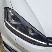 2 Piezas De Cubierta De Ceja De Ojo Para Faros Delanteros De Volkswagen VW Golf 7 MK7 GTI R GTD 2013-2020 Accesorios De Decoración De Coche - details 3