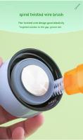Cepillo De Limpieza Multifuncional De 5 En 1 Para Bebidas Y Botellas Con Mango Largo Limpiador De Tapas De Pajita - details 6