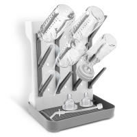 Rack De Secado Vertical Para Botellas De Bebé Organizador Espacioso Soporte Para Botellas Y Tazas Ahorra Espacio - details 0