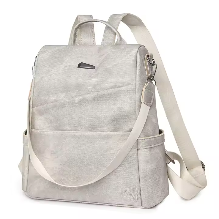 MOV-Mochila para mujer, nuevo estilo, moderna, versátil, antirrobo, de PU, de gran capacidad, de alta gama,Mochila escolar mochila transfronteriza para mujer, moda doble propósito mochila de viaje de gran capacidad mochila escolar ligera para viajeros - 1