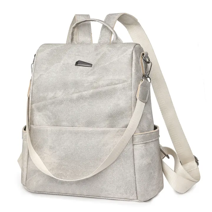 MOV-Mochila para mujer, nuevo estilo, moderna, versátil, antirrobo, de PU, de gran capacidad, de alta gama,Mochila escolar mochila transfronteriza para mujer, moda doble propósito mochila de viaje de gran capacidad mochila escolar ligera para viajeros - 1