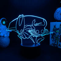 Lámpara Nocturna LED RGB Hollow Knight Juego 3D Luces Neón Para Decoración De Mesa De Habitación Juguete Regalo Para Amigos Y Niños - details 2