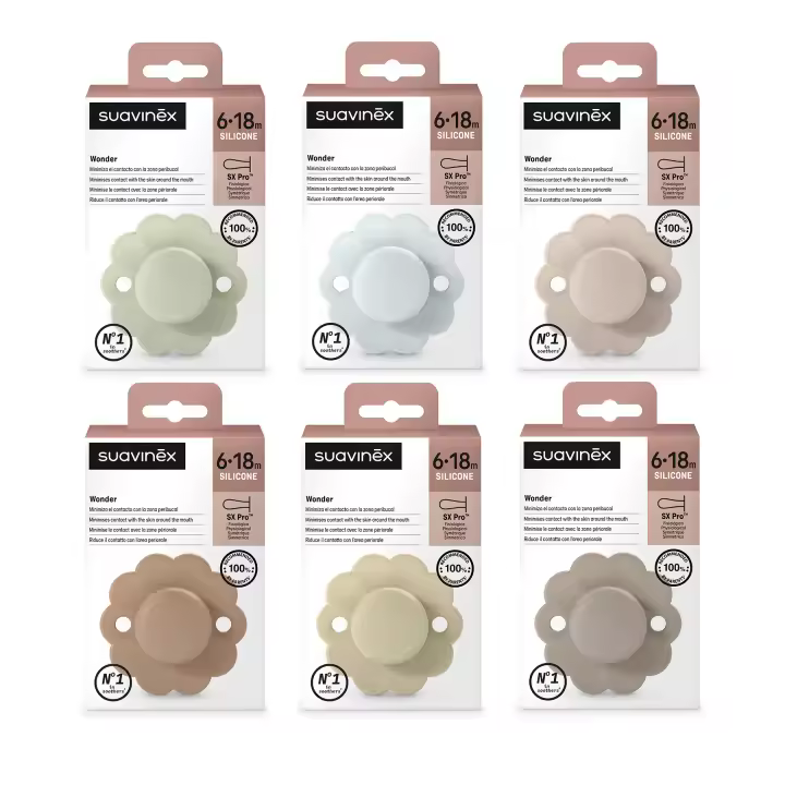 CHUPETE SILICONA FISIOLOGICO SUAVINEX WONDER SX PRO SOFT 6 - - 1