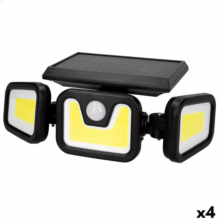 Foco Solar Aktive 28 x 9 x 12 cm (4 Unidades) - 1