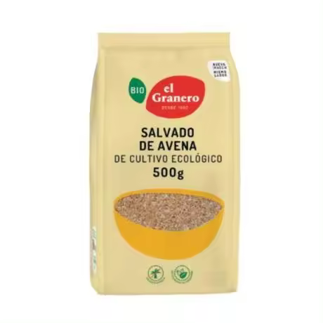 Salvado Avena Bio 500g El Granero Integral - 1