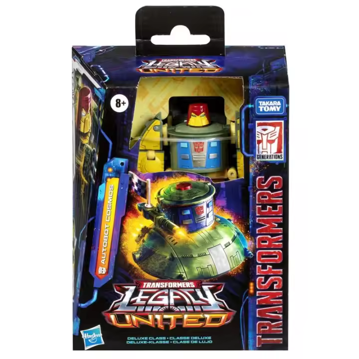 Figura Deluxe Autobot Cosmos Transformers Legacy United 14cmFigura  Coleccionable - Idea de Regalo- Mercancia Oficial - Juguetes para Niños y Adultos - Movies Fans - Muñeco para Coleccionistas y Exposición - 1