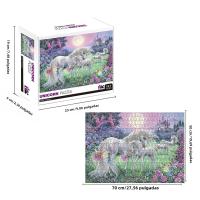 Rompecabezas De 1000 Piezas De Unicornio Juego Educativo Para Adultos Y Niños Decoración De Hogar Divertido Y Desafiante - details 1