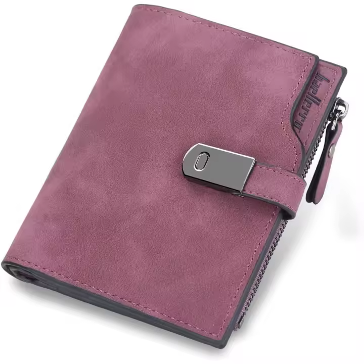 Monedero Mujer Cuero PU Carteras Mujer Pequeña - 1