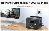 FOSSiBOT F800 Estacion de Energia Portatil y Generador Solar Portatil, 512Wh LiFePO4 Batería, Salida de 800W CA (1600W pico), Recargable al 100% en 1,2 Horas, Adecuado para Caravaning y Viajes - Verde - details 8