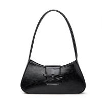Bolso De Hombro PU Estilo Calle De Nueva York Con Bandeja Reflectante Impresión | Diseño Versátil Para Comunicación Y Fitness - details 0